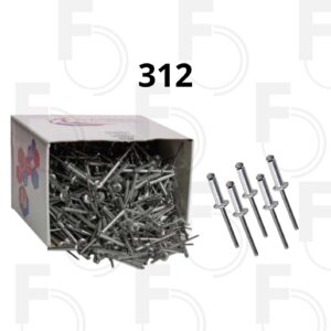 REBITE ALUMÍNIO NEW FIX 312 - 1.000un