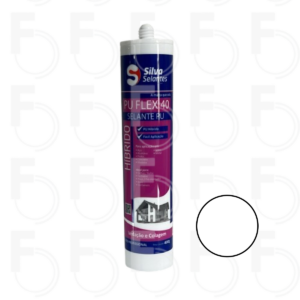 PU SILVA SELANTES TUBO FLEX 40 - 400ML BRANCO